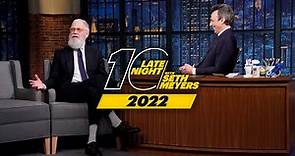 LNSM Turns 10: David Letterman and Seth Meyers Celebrate 40 Years of Late Night