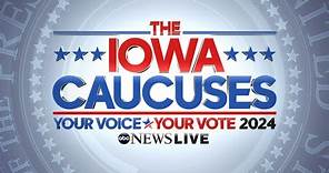 LIVE: Iowa Caucuses 2024: Donald Trump will win Iowa GOP Caucuses, ABC News projects