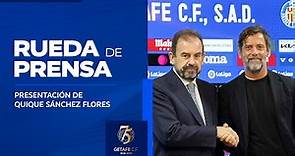 Quique Sánchez Flores, nuevo entrenador del Getafe