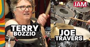 Terry Bozzio Jams With Frank Zappa Vaultmeister Joe Travers (Part 1 of 2)