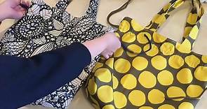 布艺DIY的购物包制作教程，在家也能自制环保手提袋，旧物利用