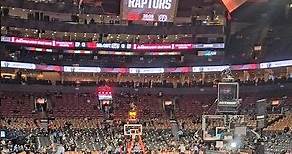 Scotiabank Arena Section 103, Row 5, End Seats 13 - 14 (100s) Seating View Toronto Raptors