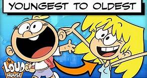 Every Loud House Character Ranked Youngest to Oldest! | The Loud House