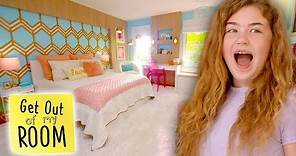 Fashionista Gets the Trendiest Bedroom Makeover | Get Out Of My Room | Universal Kids