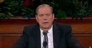 Jeffrey R. Holland: ‘Motions of a Hidden Fire’ @ April 2024 General Conference