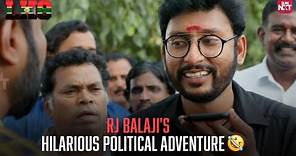 RJ Balaji's Hilarious & Brilliant Move! | LKG | Comedy Scene | Priya Anand | Mayilsamy | Sun NXT