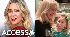 Kate Hudson’s Mom Goldie Hawn & Daughter Rani Get Into Holiday Spirit