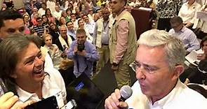 Uribe se reencontró con Luis Fernando Herrera, conocido como 'La Mechuda'