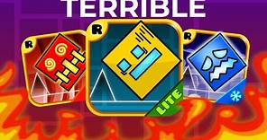 The PROBLEM With Free Geometry Dash Apps...