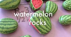 Watermelon Rocks How To
