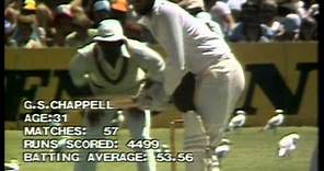 Classic fast bowling - Andy Roberts Adelaide 1980