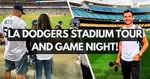 LA DODGERS: How to do a STADIUM TOUR and TIPS on attending a game!