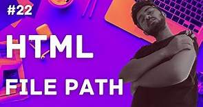 HTML5 - File Path in HTML