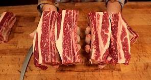 How to Butcher Short Ribs - where do they come from?