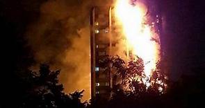 Incendio a Londra, brucia grattacielo di 24 piani, almeno 12 morti, 7o feriti Due ragazzi veneti tra i dispersi