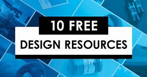10 Best Free Design Resources (FREE DOWNLOADS!)
