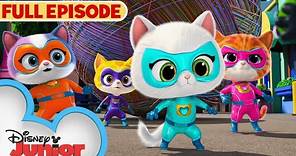 SuperKitties First Full Episode! | S1 E1 | The Great Yarn Caper/Get the Boot | @disneyjunior