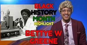 Bettye Washington Greene: Black History Month Highlight 2023 - TLSS #blackhistorymonth