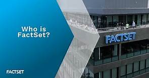 Who is FactSet?