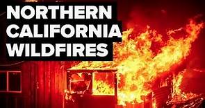 Northern California Wildfires: Friday evening update