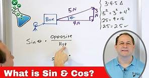 05 - Sine and Cosine - Definition & Meaning - Part 1 - What is Sin(x) & Cos(x) ?
