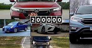 5 Cars Proven to Get to 200,000 Miles | Consumer Reports