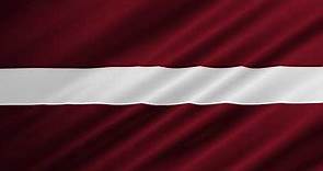 Flag of Latvia waving [FREE USE]