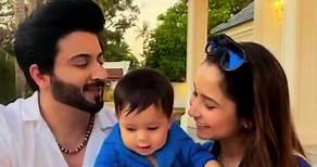 Dheeraj Dhoopar and his wife Vinny Arora Dhoopar share an adorable video of baby Zyan enjoying a kissing spree. | MiD DAY