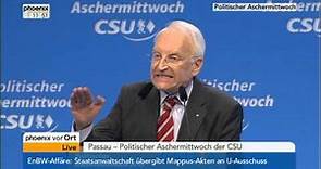 Edmund Stoiber (CSU) - Politischer Aschermittwoch vom 13.02.2013
