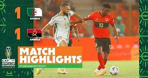 HIGHLIGHTS - Algeria vs Angola | ملخص مباراة الجزائر وانجولا (1-1) #TotalEnergiesAFCON2023