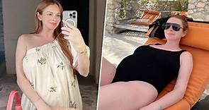 Lindsay Lohan reveals gender of baby as she prepares to give birth soon