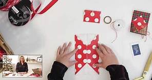 Gift Wrapping with Amy - DIY Gift Card Holder