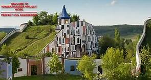 Friedensreich Hundertwasser architectural building project