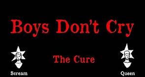 The Cure - Boys Don't Cry - Karaoke