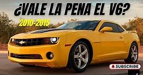 Chevrolet Camaro RS 2010-2015 | ¿VALE LA PENA EL V6? | review en español eljaviacv