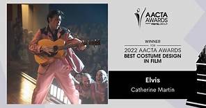 Elvis wins Best Costume Design in Film | 2022 AACTA Awards