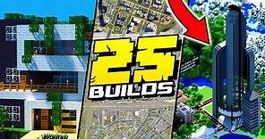 25 Things YOU NEED To Build In Minecraft