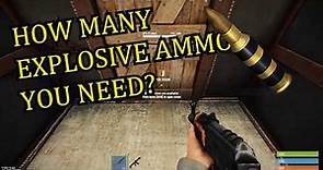 Raiding with Explosive Ammo | Rust