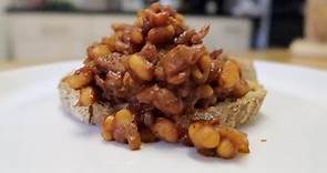 Homemade Smoky Baked Beans on Toast Recipe Classic British Fine Dining