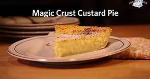 Magic Crust Custard Pie