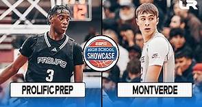 Prolific Prep (CA) vs. Montverde Academy (FL) - ESPN High School Showcase