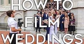How to Shoot Wedding Videos | Job Shadow with Full Time Filmmaker