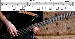 How to play 'For Whom The Bell Tolls' by Metallica | bass lesson + bass tab