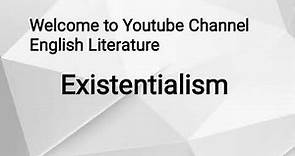 Existentialism Literary Movement (Urdu) (Hindi)