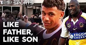 Tristan Sailor following in the footsteps of famous father Wendell | NRL on Nine