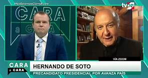 Entrevista al economista, Hernando de Soto