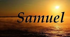 Samuel, significado y origen del nombre