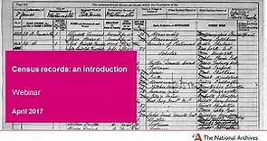 Census records: an introduction