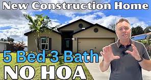 5 Bed 3 bath NO HOA Home Under $475K in Port St Lucie Florida
