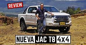 JAC T8 4x4 🔥 Una poderosa y eficiente pick-up 🔥 Prueba - Reseña